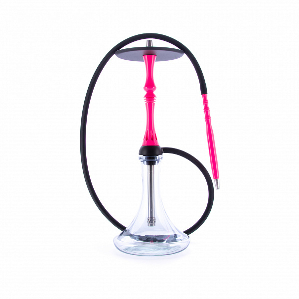 Кальян Alpha Hookah Kappa Rose Fluor (Розовый, 56 см) в Хабаровске