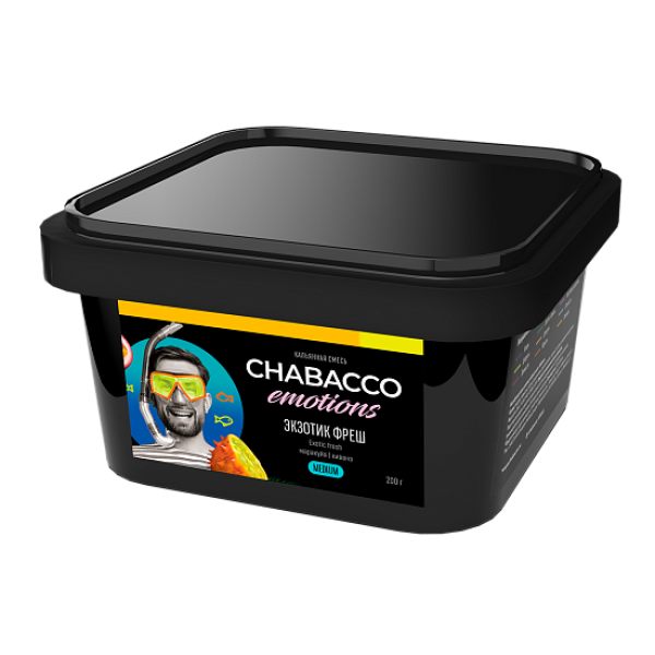 Смесь Chabacco Medium Emotions Exotic fresh (Экзотик фреш) 200 гр в Хабаровске
