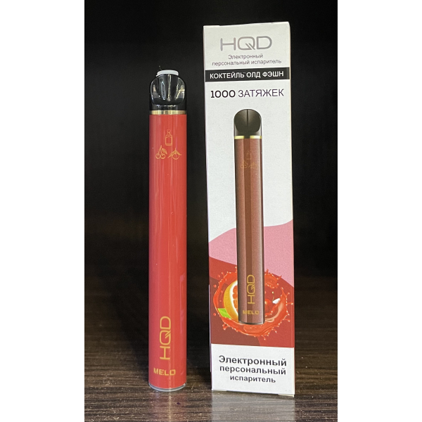 HQD melo coctail old faision (коктейль олд фэйшн) 1000 затяжек в Хабаровске