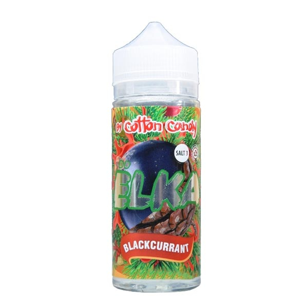 Жидкость Cotton Candy ЁLKA BLACKCURRANT (Хвоя С Мятой И Чёрной Смородиной) (120 мл, 0 мг/мл) в Хабаровске