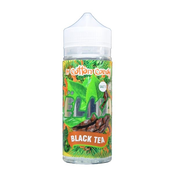 Жидкость Cotton Candy ЁLKA BLACK TEA (Хвоя С Мятой И Чёрным Чаем) (120 мл, 0 мг/мл) в Хабаровске