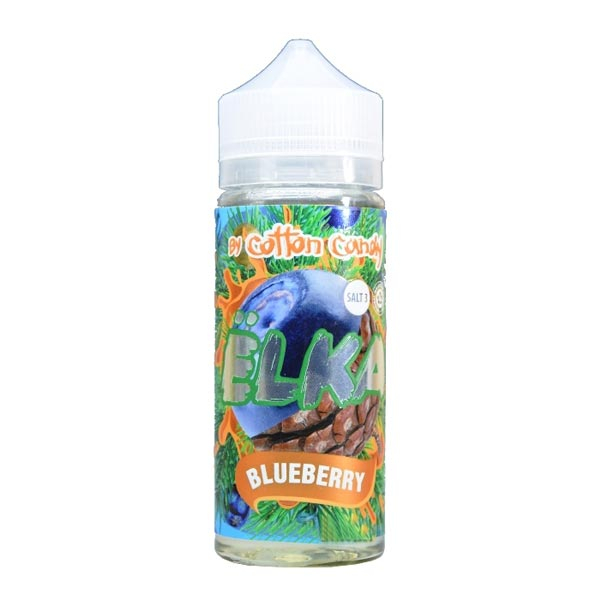 Жидкость Cotton Candy ЁLKA BLUEBERRY (Хвоя С Мятой И Черникой) (120 мл, 0 мг/мл) в Хабаровске