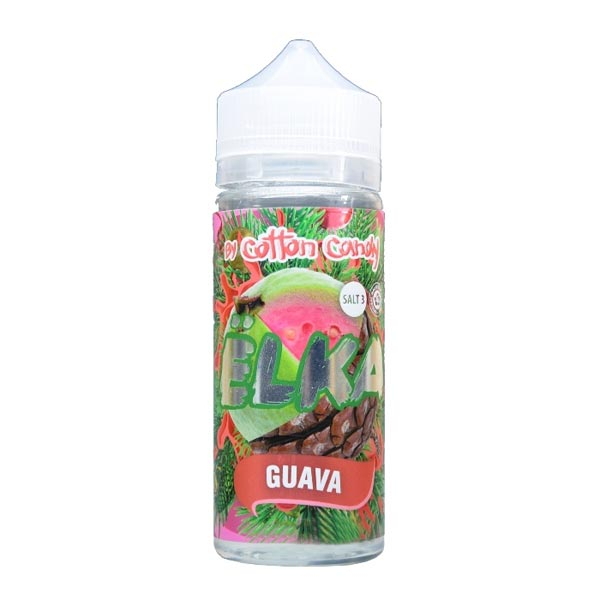 Жидкость Cotton Candy ЁLKA GUAVA (Хвоя С Мятой И Гуавой) (120 мл, 0 мг/мл) в Хабаровске