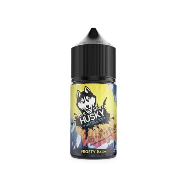 Жидкость Husky salt Double ice Frosty Palm (Апельсин ананас яблоко банан мята) (30 мл, 20 мг/мл) в Хабаровске