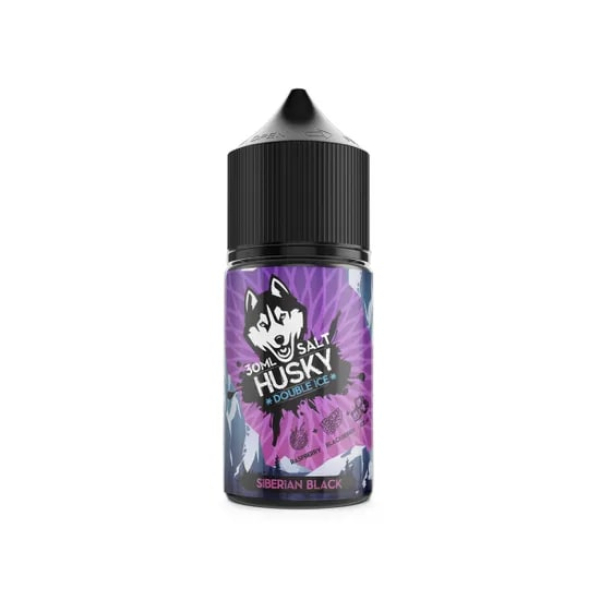 Жидкость Husky salt Double ice Siberian Black (Малина ежевика мята) (30 мл, 20 мг/мл) в Хабаровске