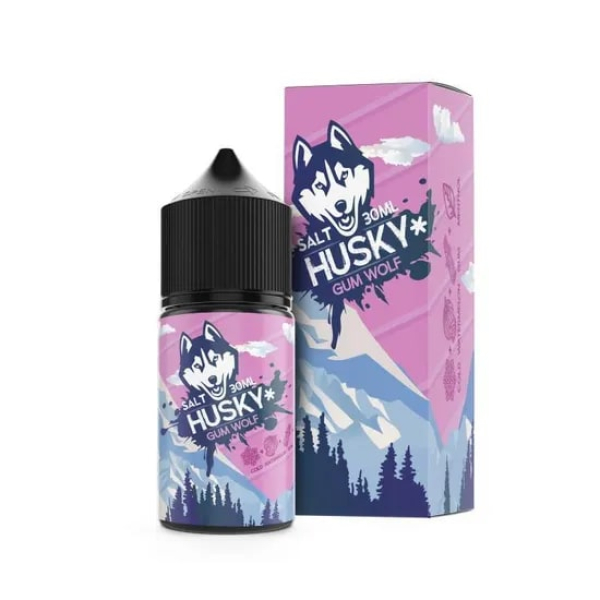 Жидкость Husky salt Malaysian series Gum wolf (Жвачка холодок арбуз) (30 мл, 20 мг/мл) в Хабаровске