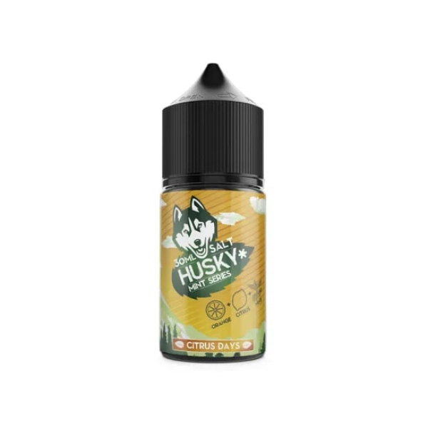 Жидкость Husky salt Mint series Citrus Days (Мороженное апельсин мята) (30 мл, 20 мг/мл) в Хабаровске