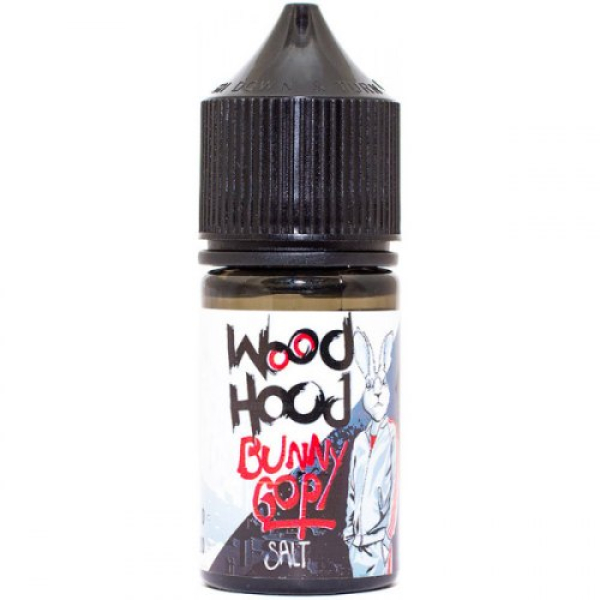Жидкость Wood Hood Bunny Gop (Малина Черника Черная Смородина Лед) (30 мл, 20 мг/мл) в Хабаровске