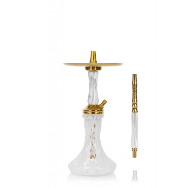 Кальян Ocean Hookah Kaif Small 2 (золотой,белый, 53 см) в Хабаровске