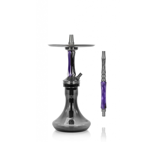 Кальян Ocean Hookah Kaif Small 2 (черный,фиолетовый, 53 см) в Хабаровске