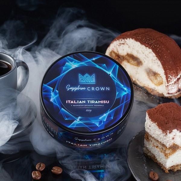 Табак Sapphire Crown Italian Tiramisu (Сливочный крем бисквит) 100 гр в Хабаровске