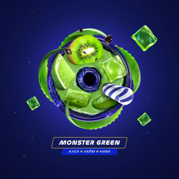 Паста Space Smoke LIGHT Mix Monster  Green (Зеленый Монстр) 30 гр в Хабаровске