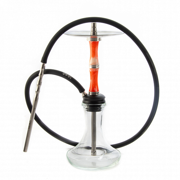 Кальян Y.K.A.P. Mini STR Pro M3 (Оранжевый,Белый, 39 см) в Хабаровске