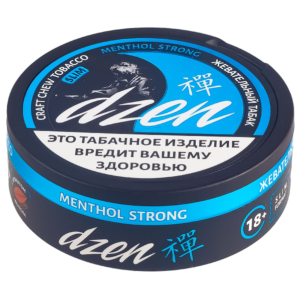 Жевательный табак Dzen Strong Slim Menthol 9 грамм в Хабаровске