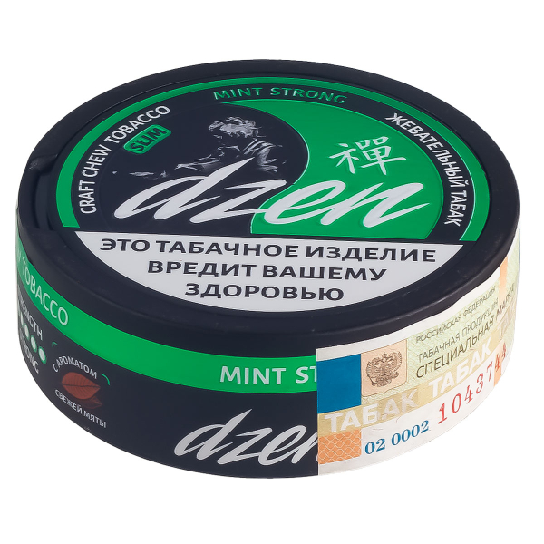 Жевательный табак Dzen Strong Slim Mint 9 грамм в Хабаровске
