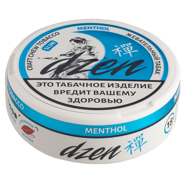 Жевательный табак Dzen Slim Menthol 9 грамм в Хабаровске