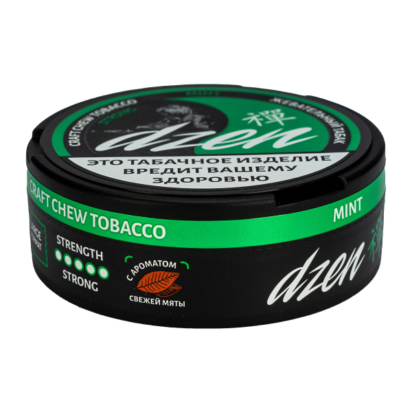 Жевательный табак Dzen Strong Mint 9 грамм в Хабаровске