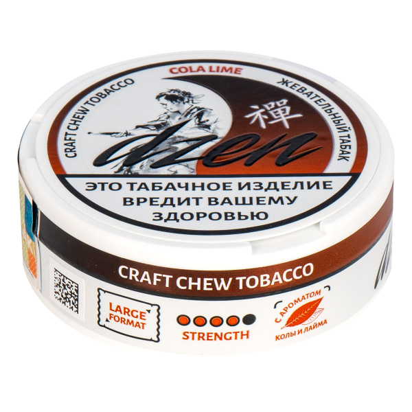 Жевательный табак Dzen Cola Lime 9 грамм в Хабаровске