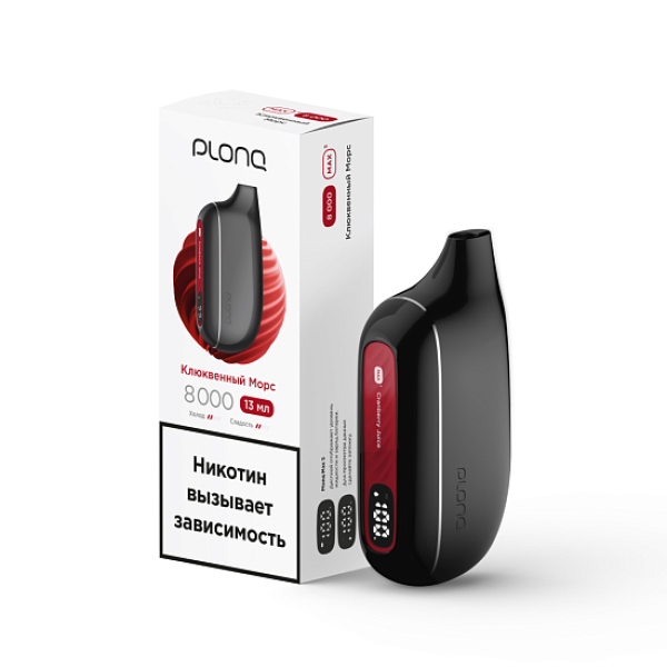 Электронка Plonq Max S 8000 Клюквенный Морс в Хабаровске