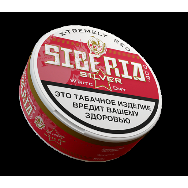 Жевательный табак Siberia Silver  White Dry 13 грамм в Хабаровске