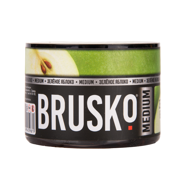 Бестабачная смесь Brusko Zero Зелёное Яблоко 50 грамм в Хабаровске