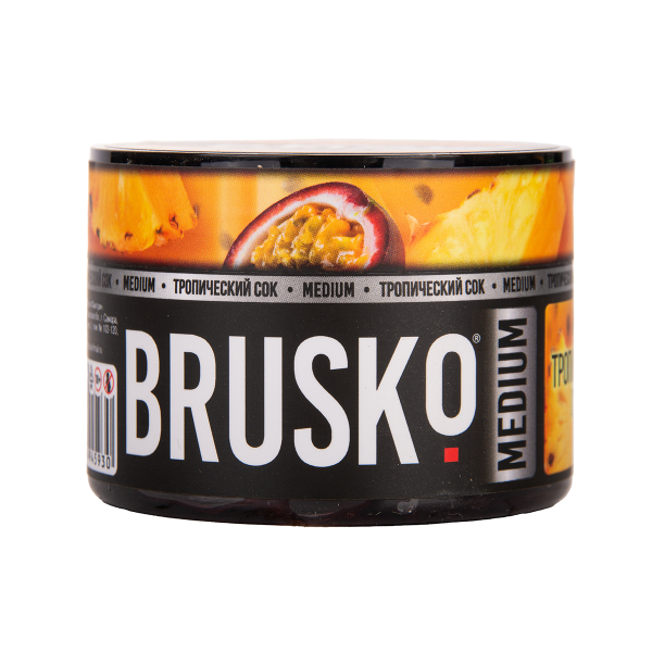 Бестабачная смесь Brusko Zero Тропический Сок 50 грамм в Хабаровске