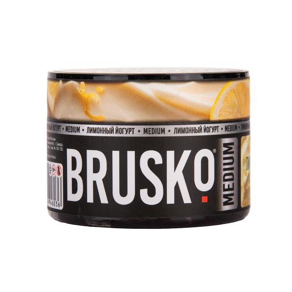 Бестабачная смесь Brusko Лимонный Йогурт 50 грамм в Хабаровске