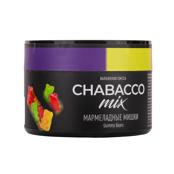 Бестабачная смесь Chabacco Medium Mix Gummy Bears 40 грамм в Хабаровске