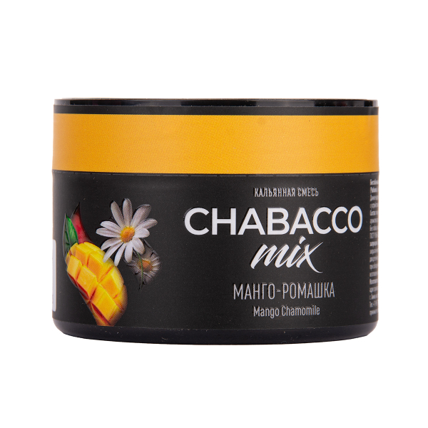 Бестабачная смесь Chabacco Mix Medium Mango Chamomile 40 грамм в Хабаровске