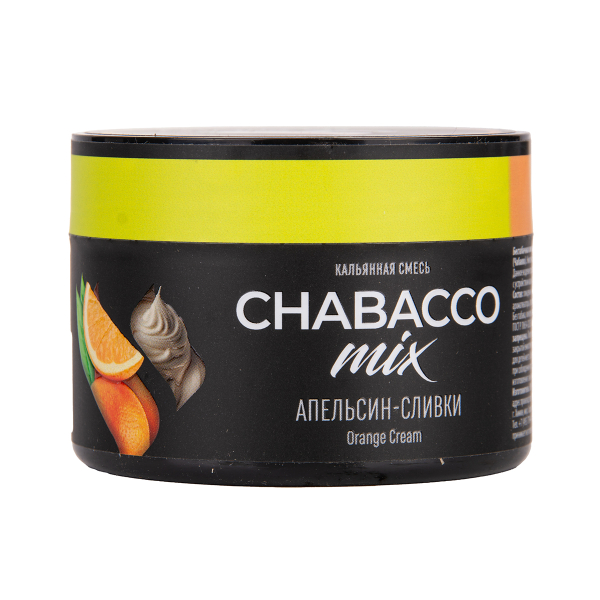 Бестабачная смесь Chabacco Mix Medium Orange Cream 40 грамм в Хабаровске