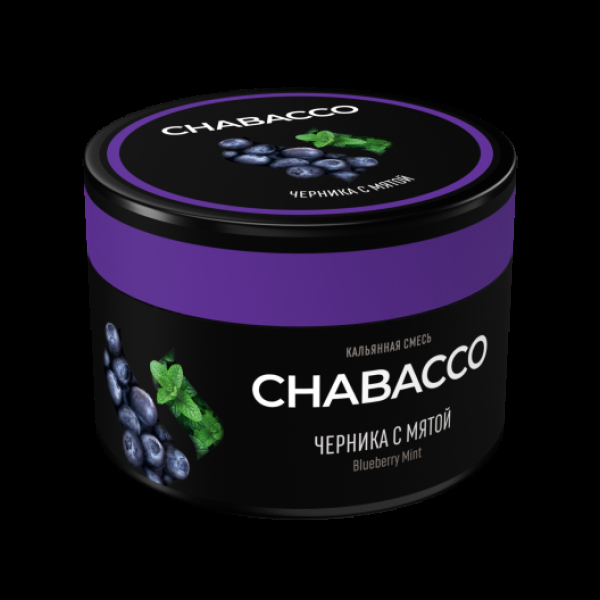 Смесь Chabacco Blueberry Mint Черника С Мятой  Medium 40 грамм в Хабаровске