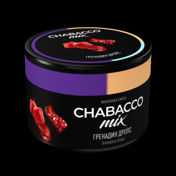Смесь Chabacco Mix Grenadine Drops Гренадин Дропс  Medium 40 грамм в Хабаровске
