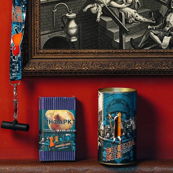 Табак Satyr Bohemia Rubi 100 грамм в Хабаровске