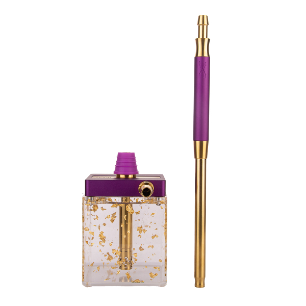 Кальян Hoob Subatom Royal Purple X Gold | Cube Mini Gold в Хабаровске