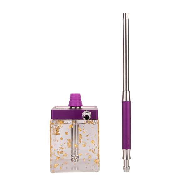 Кальян Hoob Subatom Royal Purple X Ss | Cube Mini Gold в Хабаровске