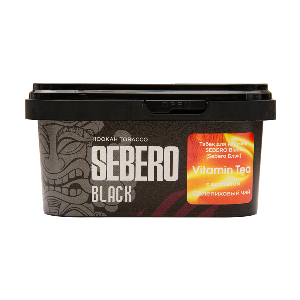 Табак Sebero Black Vitamin Tea Облепиховый Чай 200 грамм в Хабаровске