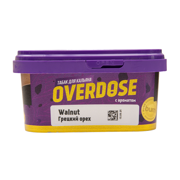 Табак Overdose Walnut 200 грамм в Хабаровске