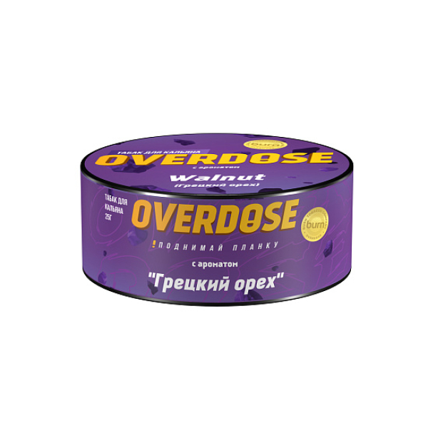 Табак Overdose Walnut 25 грамм в Хабаровске