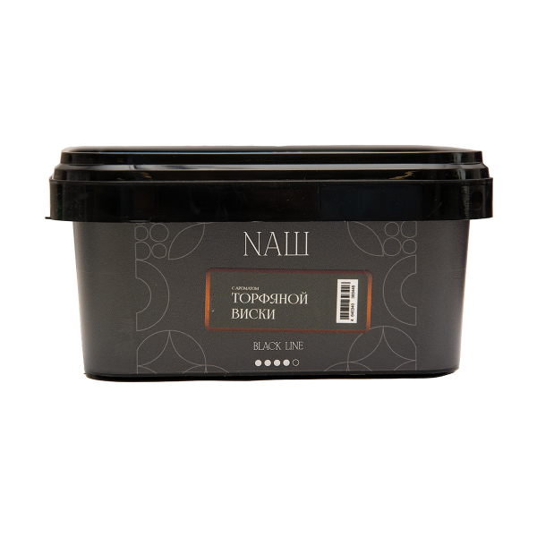 Табак NАШ Black Торфяной Виски 200 грамм в Хабаровске