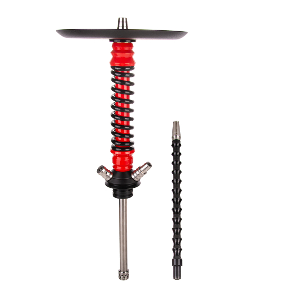 Кальян Mamay Customs Coilover Mini  Красный Чёрный в Хабаровске