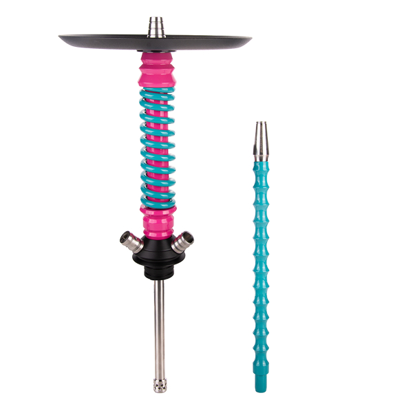 Кальян Mamay Customs Coilover Mini  Фуксия Морская Волна в Хабаровске