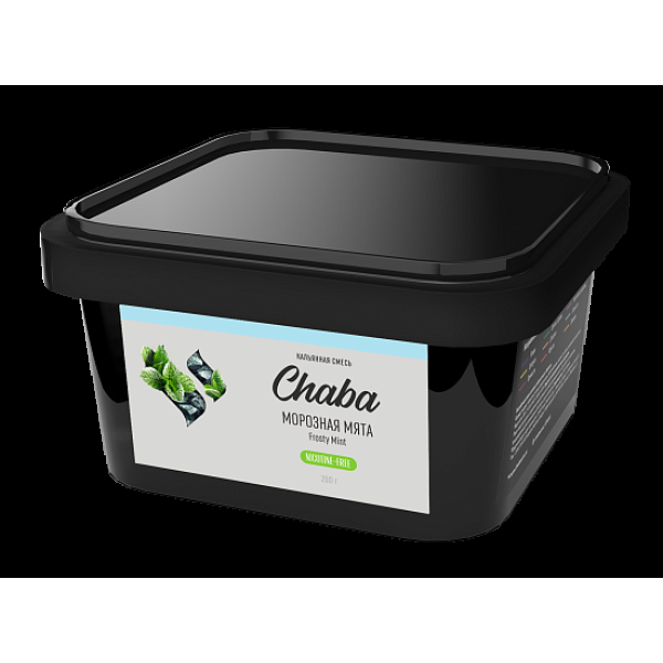 Безникотиновая смесь Chaba Frosty Mint Морозная Мята 200 грамм в Хабаровске