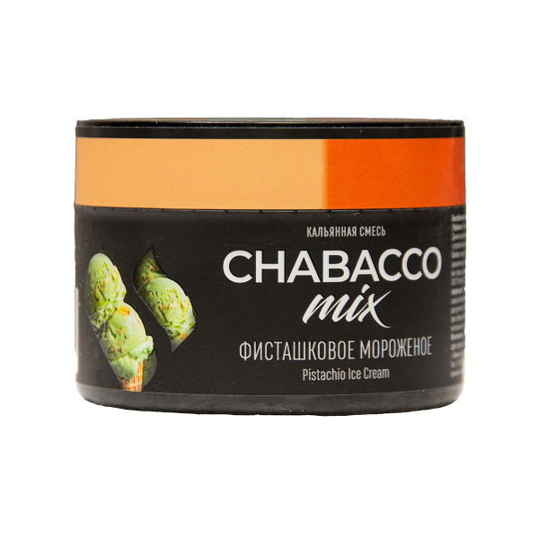 Бестабачная смесь Chabacco Mix Medium Pistachio Ice Cream 50 грамм в Хабаровске