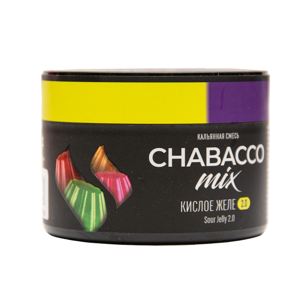 Бестабачная смесь Chabacco Mix Medium Sour Jelly 2.0 50 грамм в Хабаровске