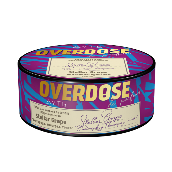 Табак Overdose Stellar Grape 100 грамм в Хабаровске