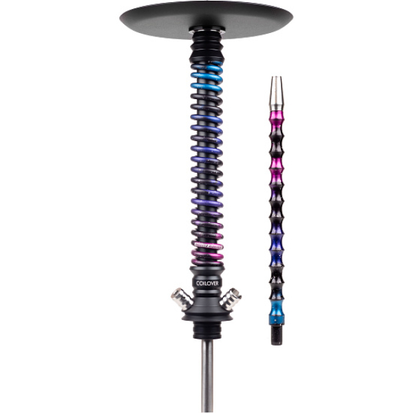 Кальян Mamay Customs Coilover Big Anod Черный Мат Dark Space в Хабаровске