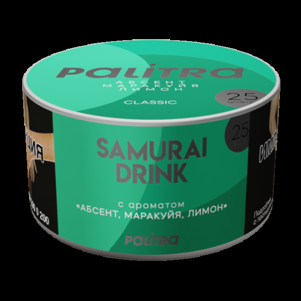 Табак Palitra Samurai Drink Напиток Самурая 25 грамм в Хабаровске