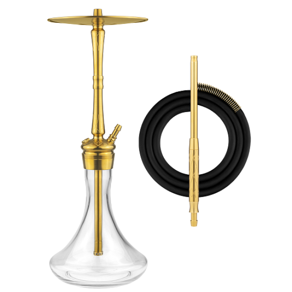 Кальян Hoob Go Pro Gold Фурнитура Gold Prima Быстросъёмное Блюдце в Хабаровске