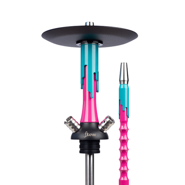 Кальян Mamay Customs Flow Фуксия Морская Волна в Хабаровске