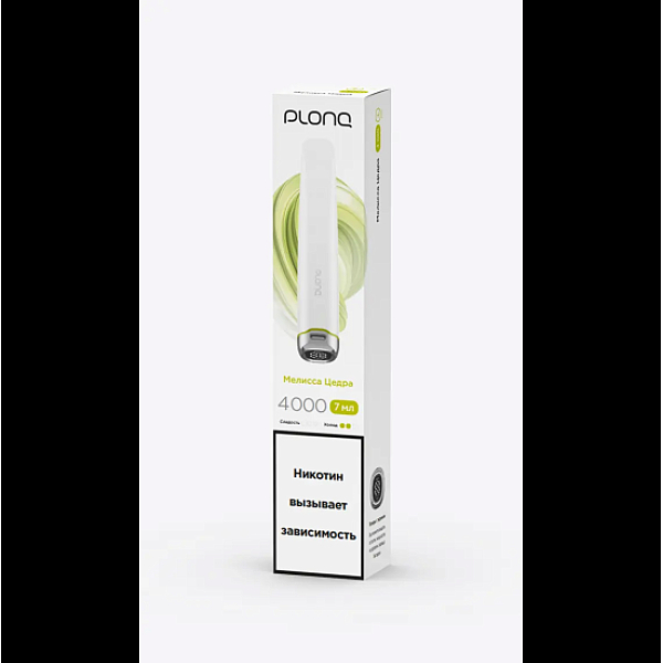 Электронка Plonq Plus Pro 4000 Мелиcса Цедра 4000 затяжек в Хабаровске